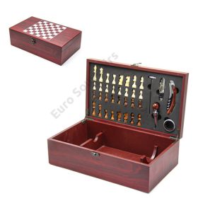 BORTARTÓ SZETT FADOBOZBAN 1/6 36x21x11 cm