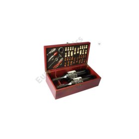 BORTARTÓ SZETT FADOBOZBAN 1/6 36x21x11 cm