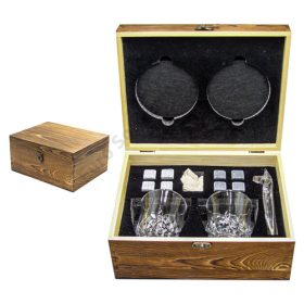 WHISKEY-S SZETT FADOBOZBAN 1/10 26x20x12 cm