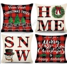 PÁRNAHUZAT KARÁCSONYI 10/300 44x44 cm 4 FÉLE