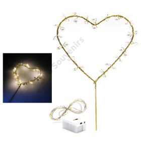 SZÍV DEKORÁCIÓ LEDES 1/500 8,5x16 cm