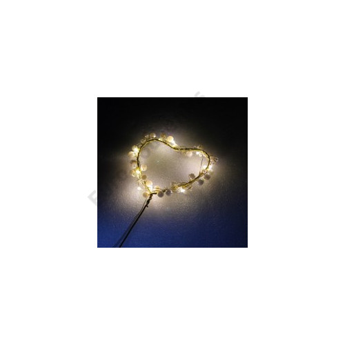 SZÍV DEKORÁCIÓ LEDES 1/500 8,5x16 cm