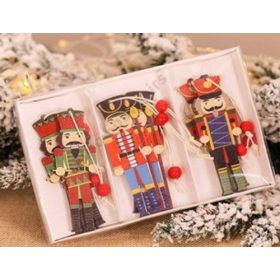 DIÓTÖRŐ SZETT  9 DB-OS 3 FÉLE 1/100 3x8,9 cm