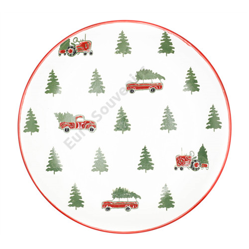 TÁNYÉR KARÁCSONYI 6/36 21,5 cm 5 FÉLE