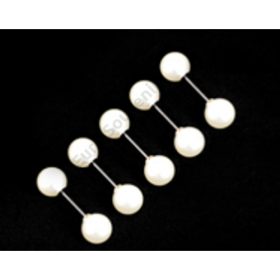 GYÖNGY BETŰZŐ 5 DB 1/500 10mmx4,8 cm FEHÉR