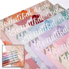 CSOMAGOLÓPAPÍR 20 DB 1/60 50x58 cm 6 SZÍNBEN