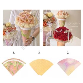 PAPÍRTÖLCSÉR 10 DB 1/100 48x35 cm 3 SZÍNBEN