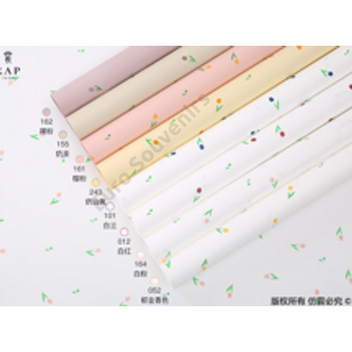 CSOMAGOLÓFÓLIA 20 DB 1/100 58x58 cm 8 SZÍNBEN