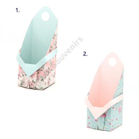 VIRÁGTASAK KIFORDÍTHATÓ 5/250 13x13x36 cm 2 SZÍNBEN