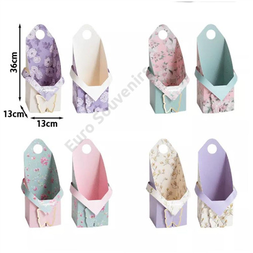 VIRÁGTASAK KIFORDÍTHATÓ 5/250 13x13x36 cm 2 SZÍNBEN