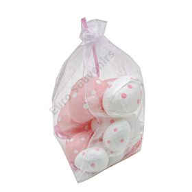 TOJÁS MŰANYAG 12 db HÁLÓBAN 1/60 5,5 cm; 3 cm