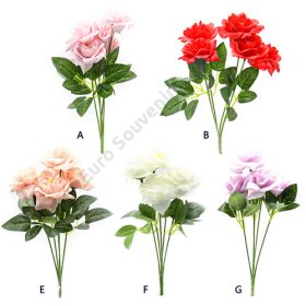 SELYEMRÓZSA 5 FEJES 72/288 30 cm 5 SZÍNBEN