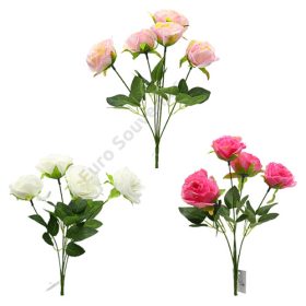 SELYEMRÓZSA 5 FEJES 72/288 31 cm 3 SZÍNBEN