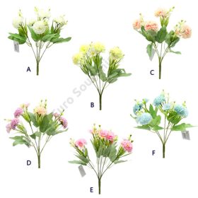 SELYEMVIRÁG CSOKOR 2/125/500 30 cm 6 SZÍNBEN