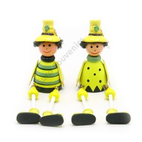   LÓGÓLÁBÚ FIGURA FA 2 DB 1/36 8x4,5 cm LÁB: 8,5 cm 2 FÉLE