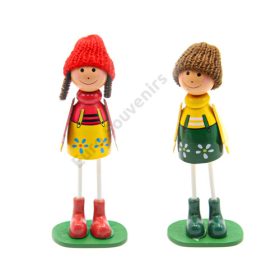 FIGURA FA ÁLLÓ 2 DB 1/36 15x6 cm 2 FÉLE