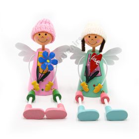   LÓGÓLÁBÚ FIGURA FA 2 DB 1/24 13,5x9 cm LÁB: 9 cm 2 FÉLE