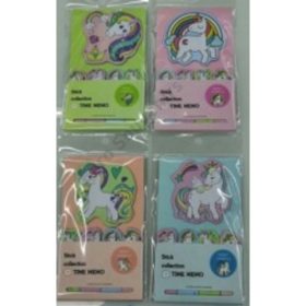 NOTESZ STICKY UNIKORNISOS 48/1152 15x8,8 cm 4 FÉLE