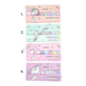 NOTESZ STICKY UNIKORNISOS 60/960 18x9 cm 4 FÉLE