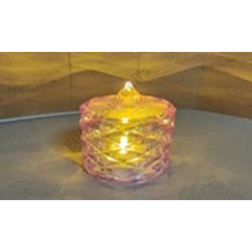 GYERTYA LEDES MELEG FÉNYŰ 24/960 4x8 cm