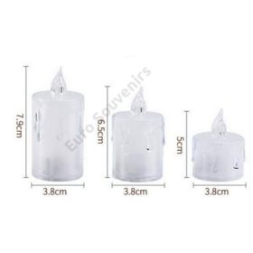 GYERTYA LEDES MELEG FÉNYŰ 24/960 3,8x6,5 cm