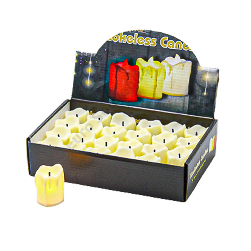 GYERTYA LEDES MELEG FÉNYŰ 24/960 3,8x5,2 cm 