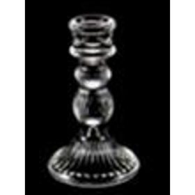 GYERTYATARTÓ ÜVEG 1/24 8x15,5 cm