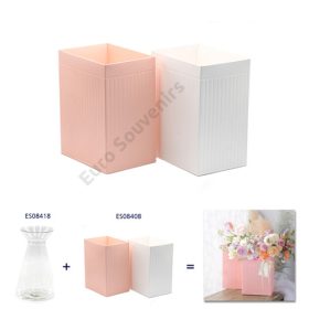 PAPÍRDOBOZ 2 DB 1/50 22x15x28 cm 2 SZÍNBEN