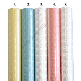 CSOMAGOLÓFÓLIA 1/50 50 cm x 6 m 5 SZÍNBEN