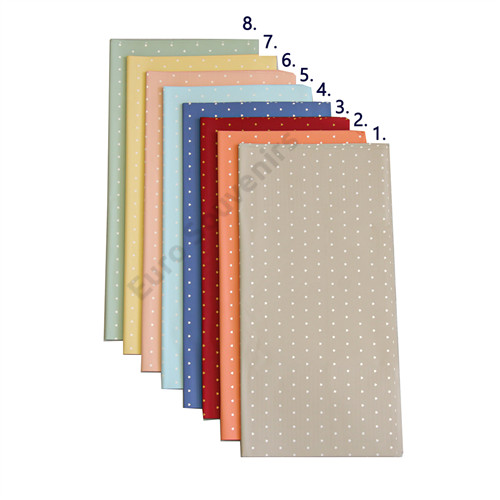 CSOMAGOLÓFÓLIA SZÍVES 20 DB 1/100 58x58 cm 8 SZÍNBEN