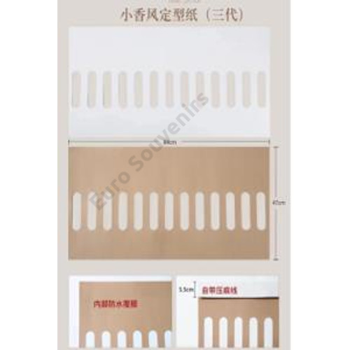 CSOMAGOLÓANYAG 10 DB 1/50 67x38 cm