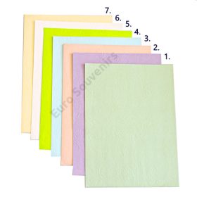   CSOMAGOLÓPAPÍR NYOMOTT MINTÁS 10 DB 1/100 52x38 cm 7 SZÍNBEN