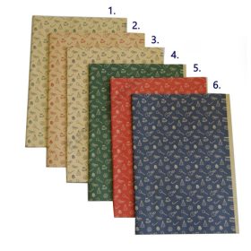 CSOMAGOLÓPAPÍR KARÁCSONYI 20 DB 1/60 50x68 cm 6 SZÍNBEN 