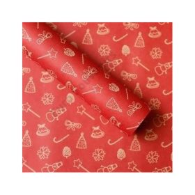 CSOMAGOLÓPAPÍR KARÁCSONYI 20 DB 1/60 50x68 cm 6 SZÍNBEN 