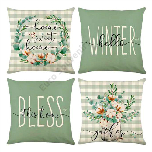 PÁRNAHUZAT TÉLI 10/200 43x43 cm 2 FÉLE ZSÁKVÁSZON