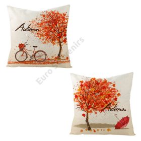 PÁRNAHUZAT ŐSZI 4/300 44x44 cm 2 FÉLE ZSÁKVÁSZON