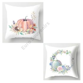 PÁRNAHUZAT ŐSZI 4/300 44x44 cm 2 FÉLE POLYESTER