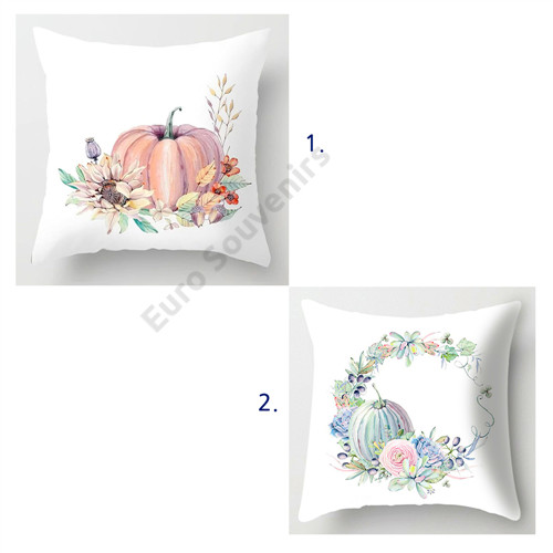 PÁRNAHUZAT ŐSZI 4/300 44x44 cm 2 FÉLE POLYESTER