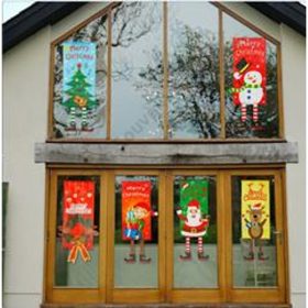 KARÁCSONYI DEKORÁCIÓ 1/150 43x107 cm 5 FÉLE