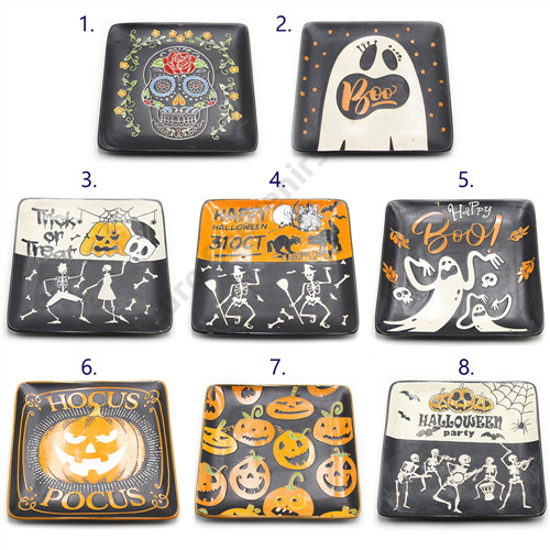 TÁNYÉR HALLOWEEN 1/36 22 cm 9 FÉLE