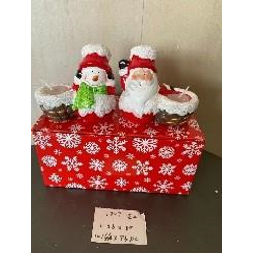 GYERTYA KARÁCSONYI FIGURÁVAL 4/96 11x6x10 cm 2 FÉLE