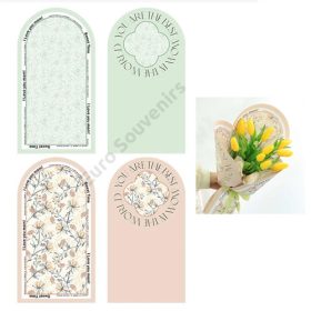   CSOMAGOLÓPAPÍR ANYÁK NAPI 10 DB 1/100 26x49 cm 2 SZÍNBEN 