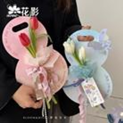 VIRÁGTARTÓ 3 DB 1/200 20x32 cm 4 SZÍNBEN