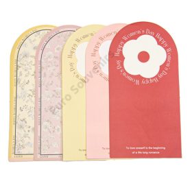 CSOMAGOLÓPAPÍR 15 DB NŐNAPI 1/100 26x50 cm 5 FÉLE