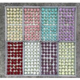 SZAPPANRÓZSAFEJ 50 DB 1/20 3x3 cm 8 SZÍNBEN