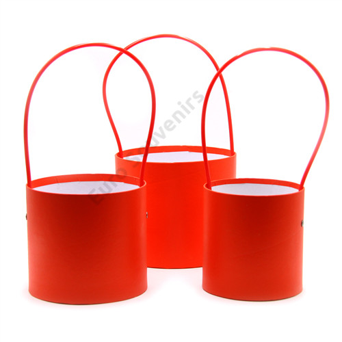 PAPÍRDOBOZ 3 DB 1/45 12x12; 14x13; 15,5x13,5 cm PIROS