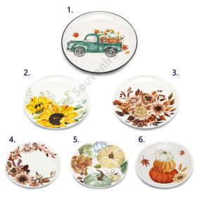 TÁNYÉR ŐSZI 6/36 22 cm 6 FÉLE