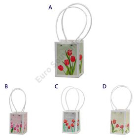 VIRÁGTASAK TULIPÁNOS 5/500 16x11,5x11 cm 4 FÉLE 