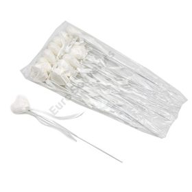 PÁLCÁS SZÍV 12 DB 1/300 21 cm FEHÉR