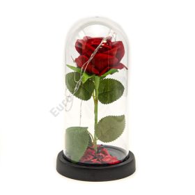 RÓZSA BÚRÁBAN LEDES 1/60 11x21 cm PIROS BÁRSONY